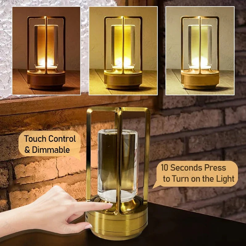 Contemporary Battery Operated Desk Lamp
