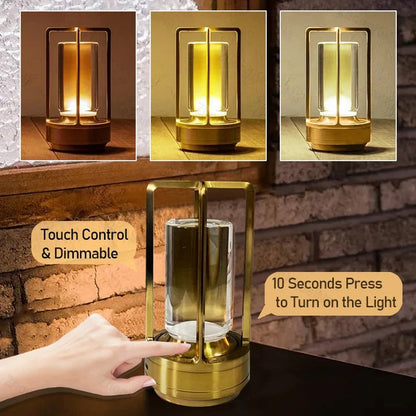 Contemporary Battery Operated Desk Lamp
