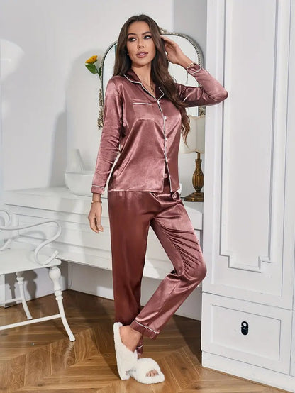 Soft Cozy Pajama Set For Ladies
