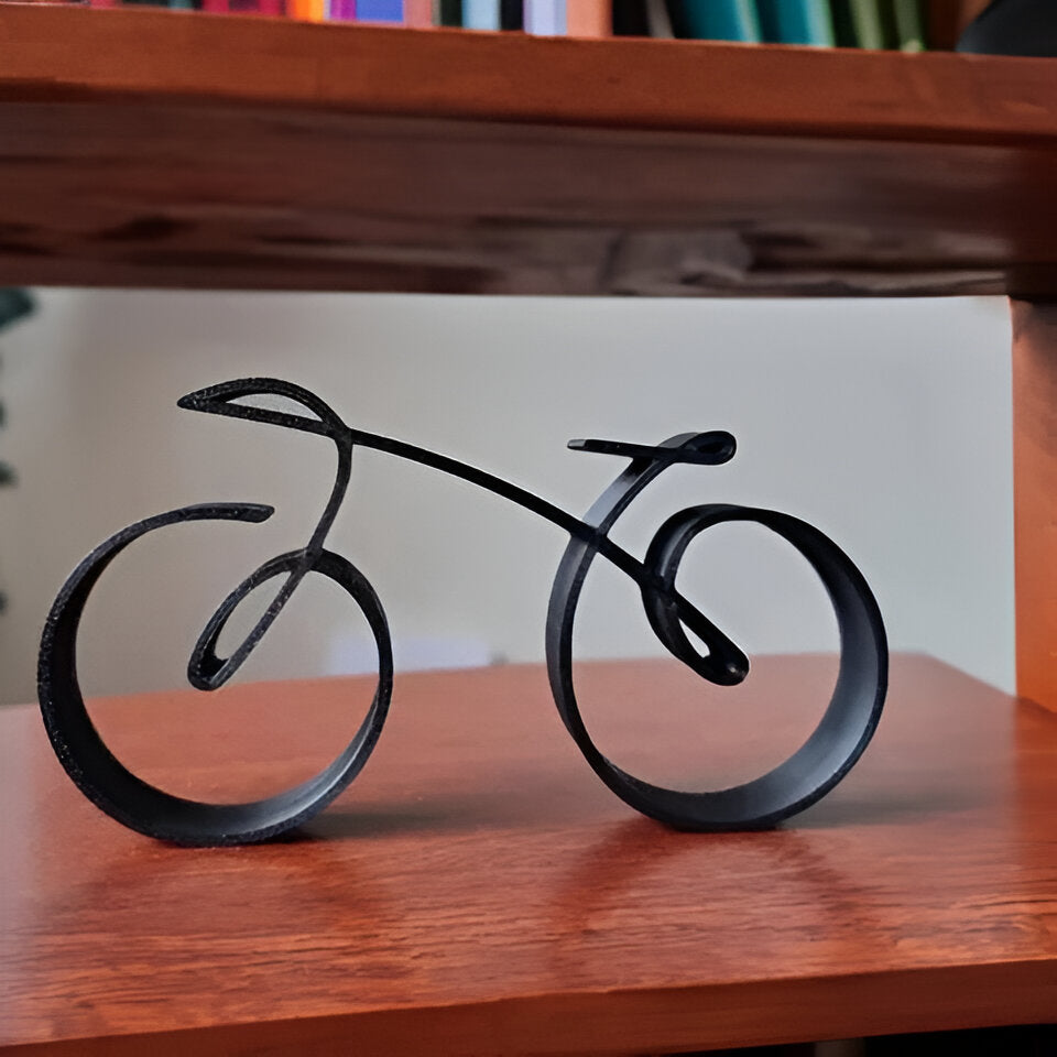Metal Bike Miniature Office Decor - Befez