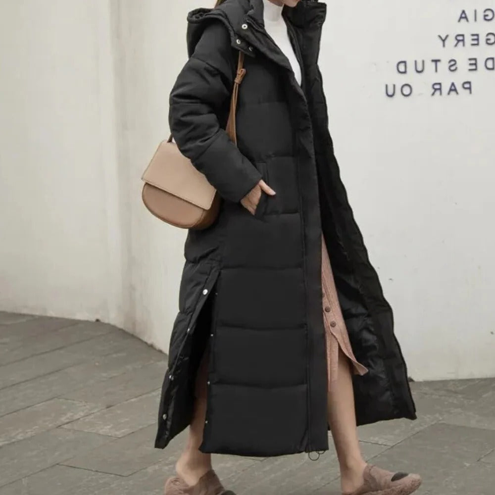 Warm Quilted Women's Winter Parka Coat