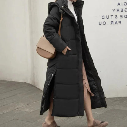 Warm Quilted Women's Winter Parka Coat