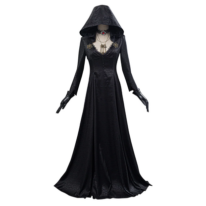 Authentic Vampire Lady Evil Village Cosplay Outfit