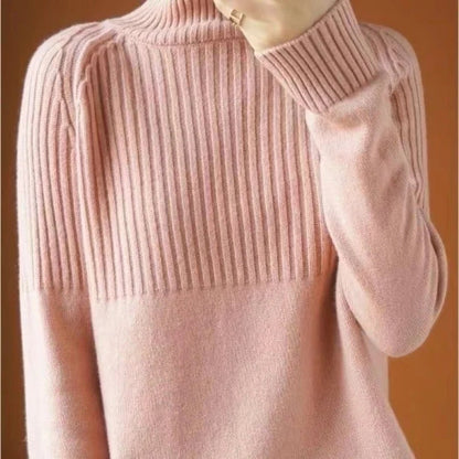 Soft Women's Crew Neck Cashmere Sweater