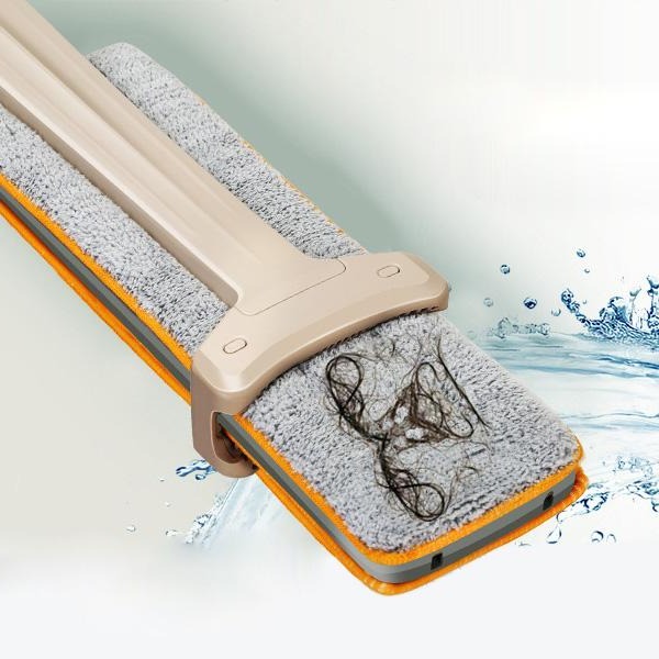 Easy Spin Mop and Broom Microfiber Cleaning Set