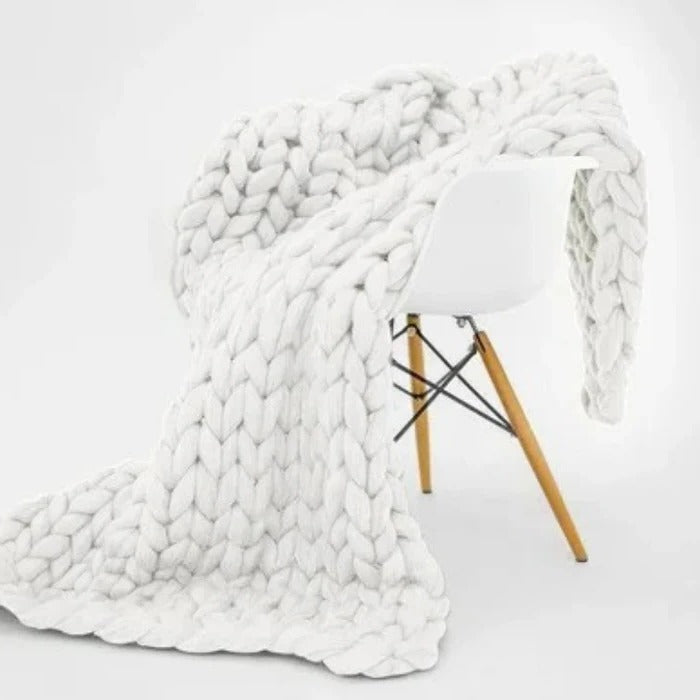 Heavy Plush Blanket for Deep Sleep