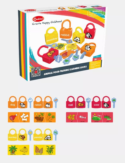 Fun Locking Toy for Kids Motor Skill Development