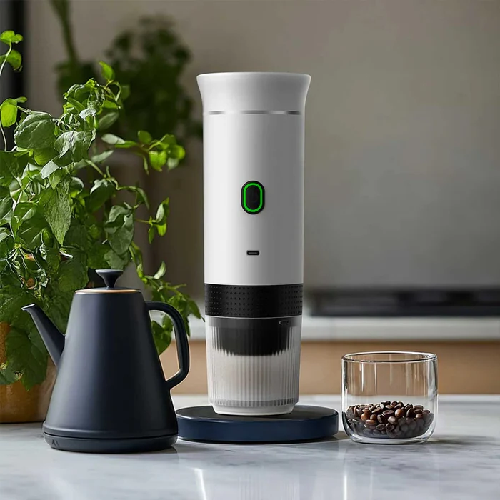 Compact Travel Coffee Machine 3-in-1