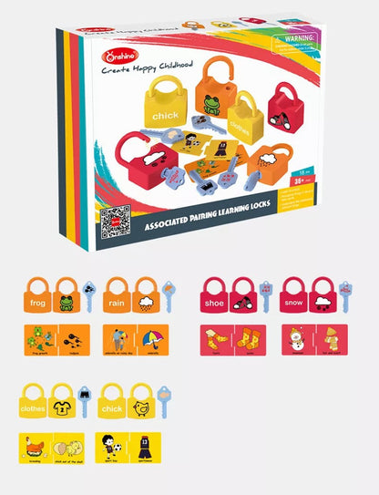 Fun Locking Toy for Kids Motor Skill Development