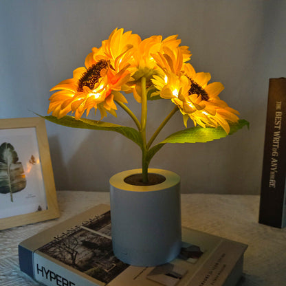 Bright Solar Powered Table Lamp
