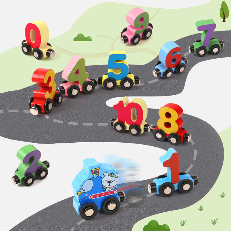 Fun Learning Number Magnet Train