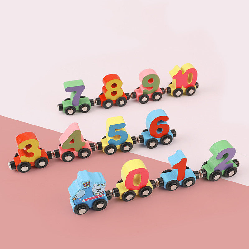 Fun Learning Number Magnet Train