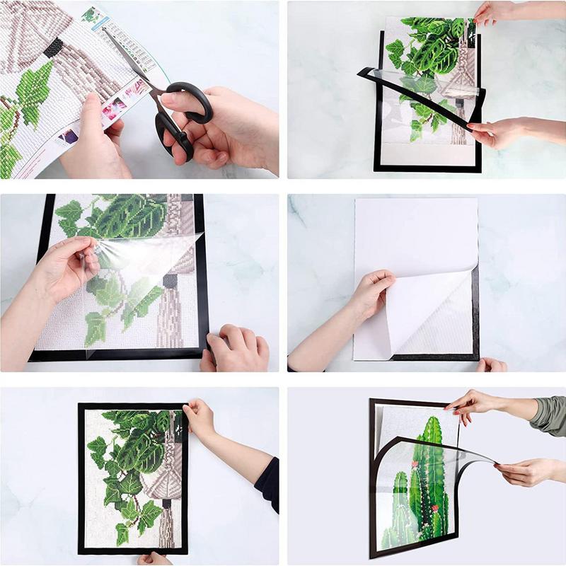 Stylish Magnetic Picture Frame Display
