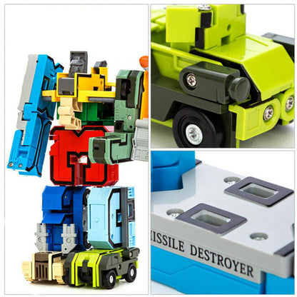 Fun Building Robot Toy Blocks Set