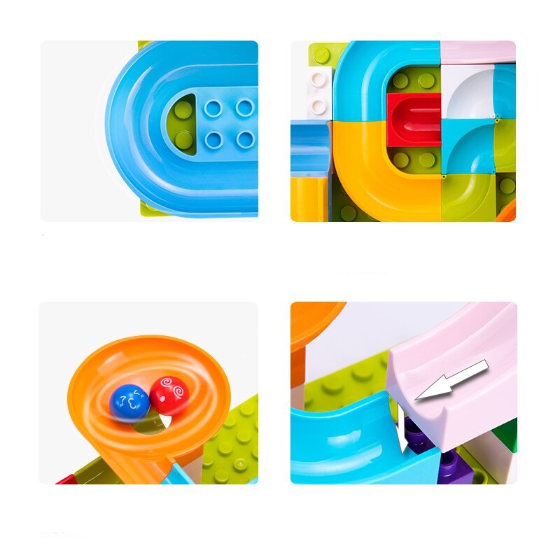 Ultimate Marble Run Kit - Build Your Own Racing Track