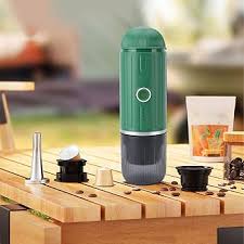 Compact Travel Espresso Maker with USB Charging