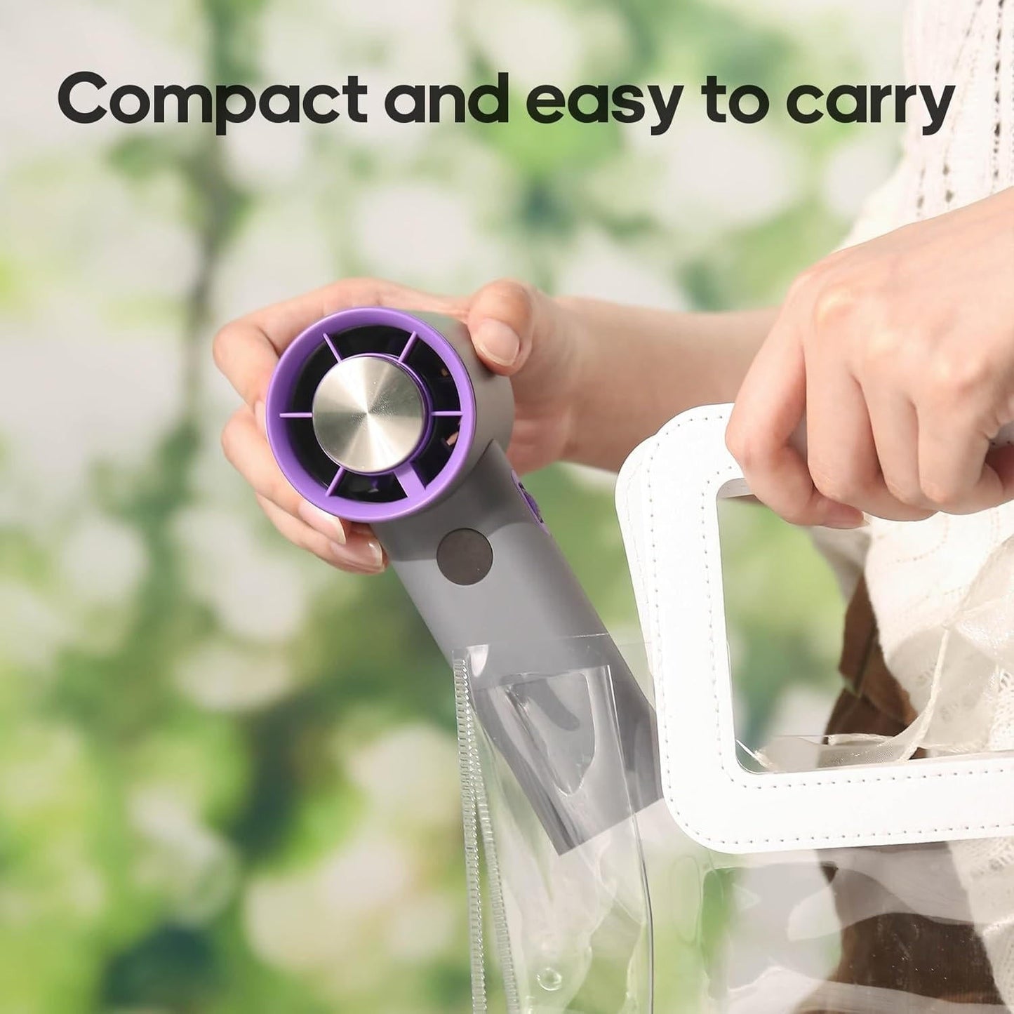 Compact Rechargeable Pocket Fan