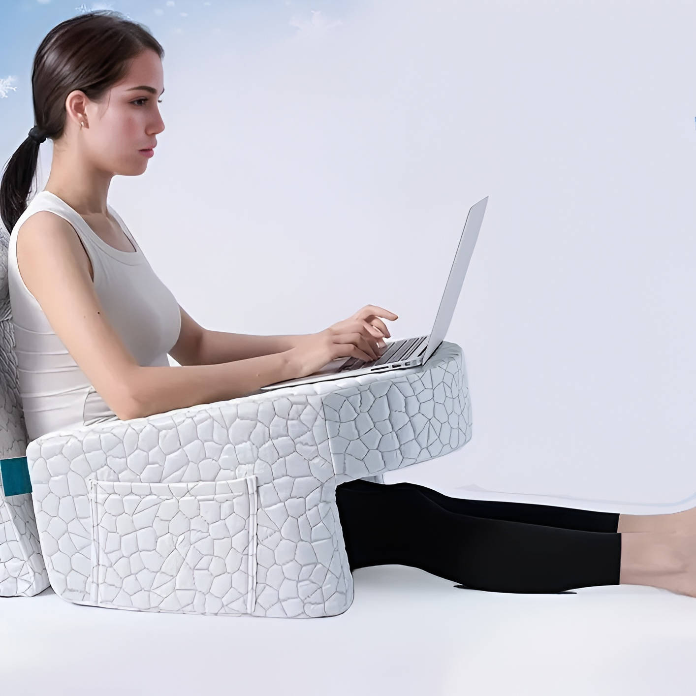 Soft Bed Rest Reading Pillow