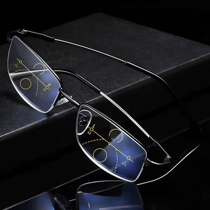 Prescription Progressive Multifocal Reading Glasses