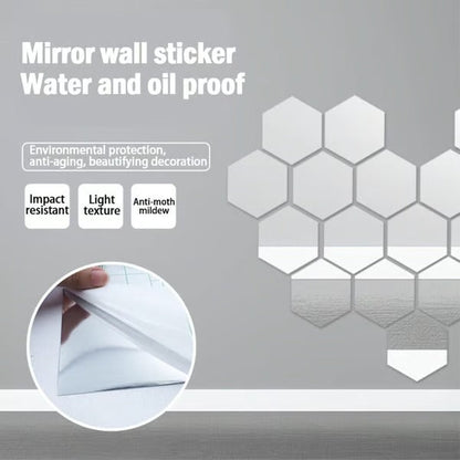 Flexible Shatterproof Wall Mirror Stickers - Befez