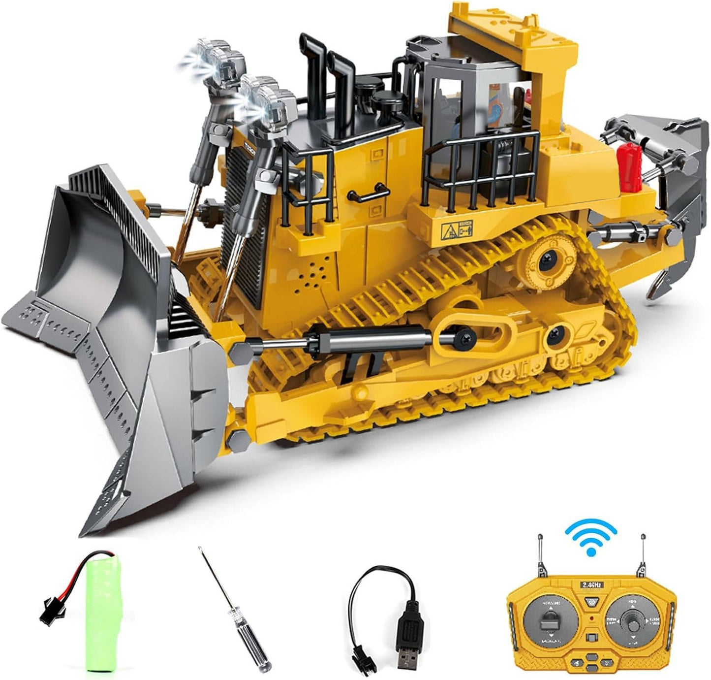 Remote Control 4WD Construction Truck Loader