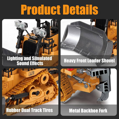 Remote Control 4WD Construction Truck Loader