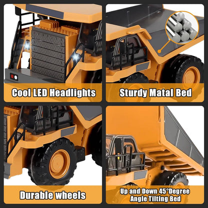 Remote Control 4WD Construction Truck Loader