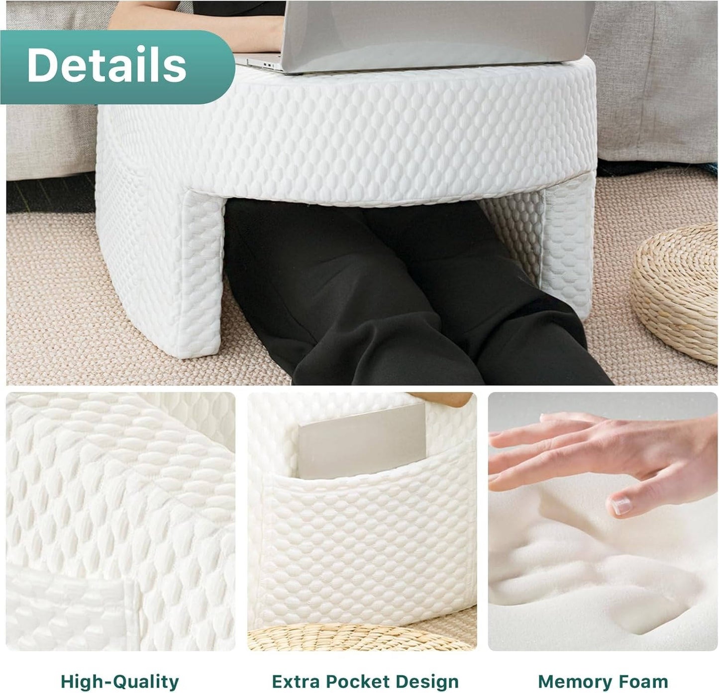 Soft Bed Rest Reading Pillow
