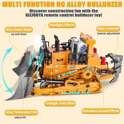 Remote Control 4WD Construction Truck Loader