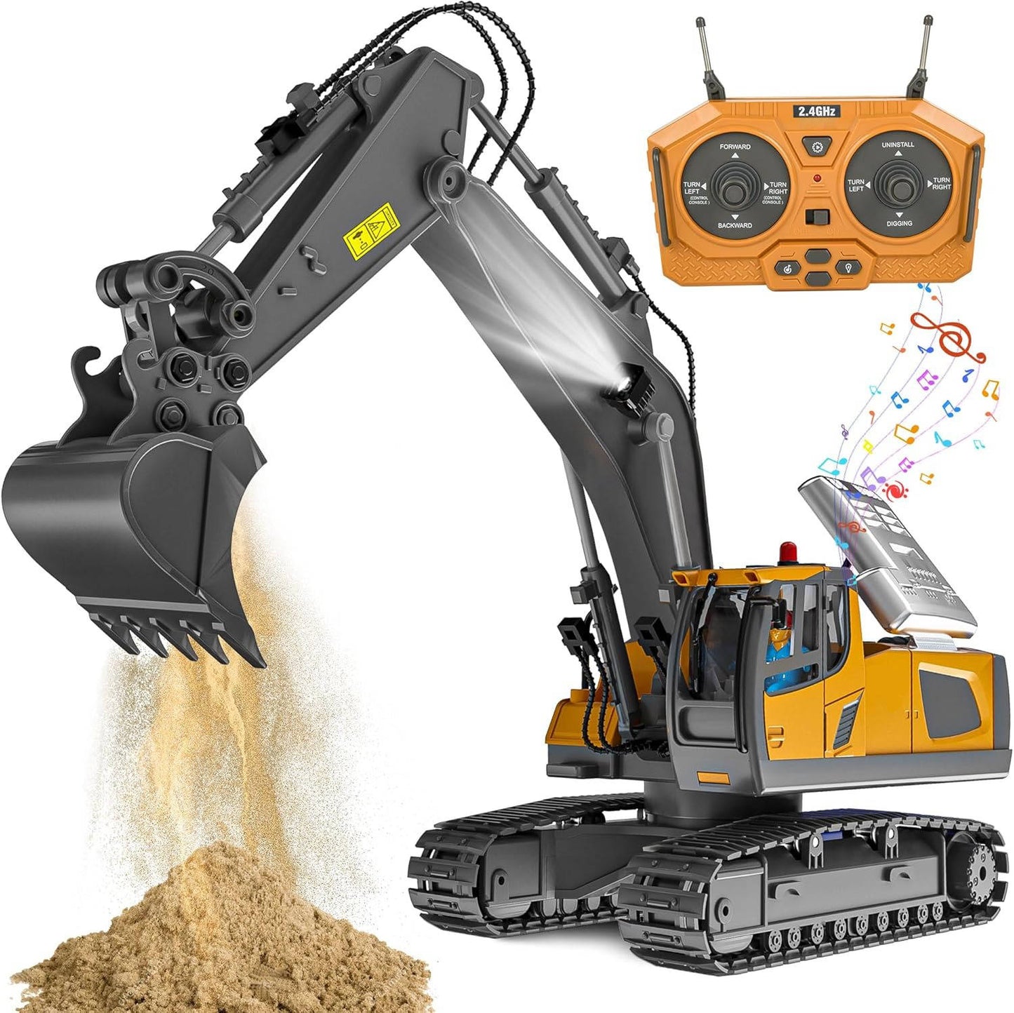 Remote Control 4WD Construction Truck Loader - Befez