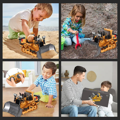 Remote Control 4WD Construction Truck Loader