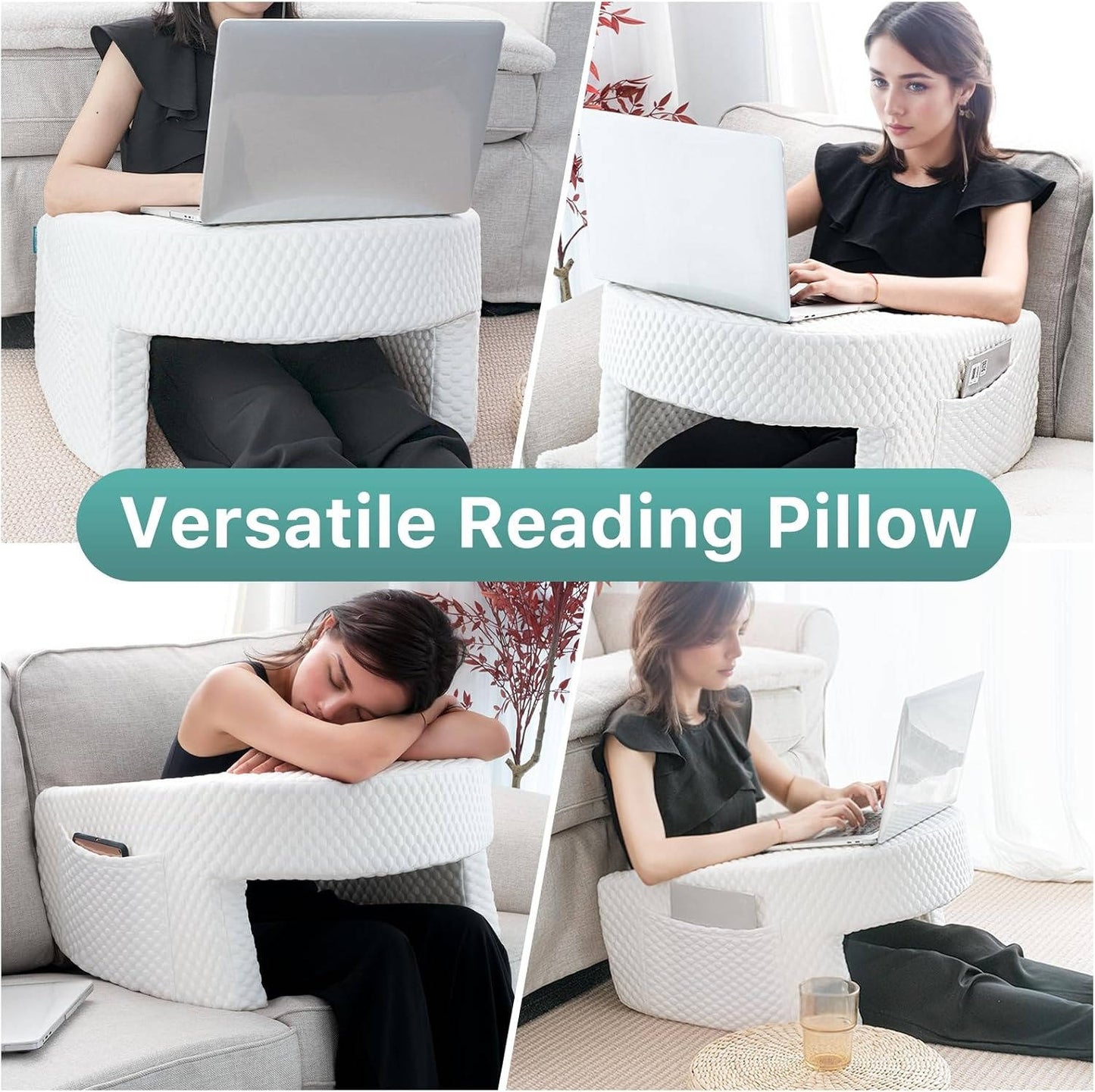Soft Bed Rest Reading Pillow