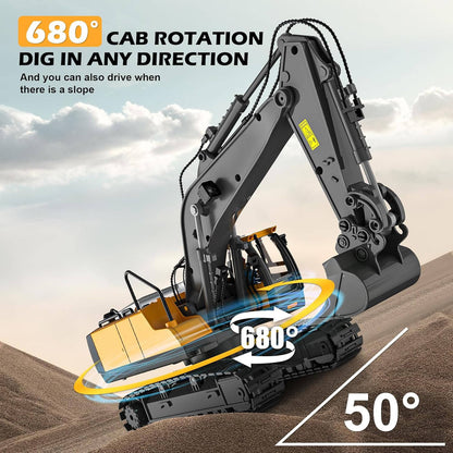 Remote Control 4WD Construction Truck Loader