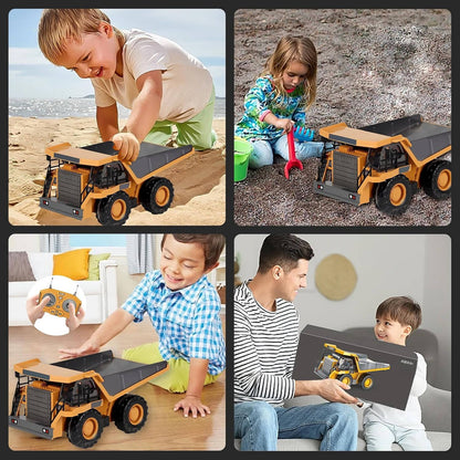 Remote Control 4WD Construction Truck Loader