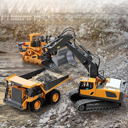 Remote Control 4WD Construction Truck Loader