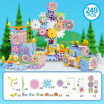 Ultimate 263 Piece Children's Construction Toy Set