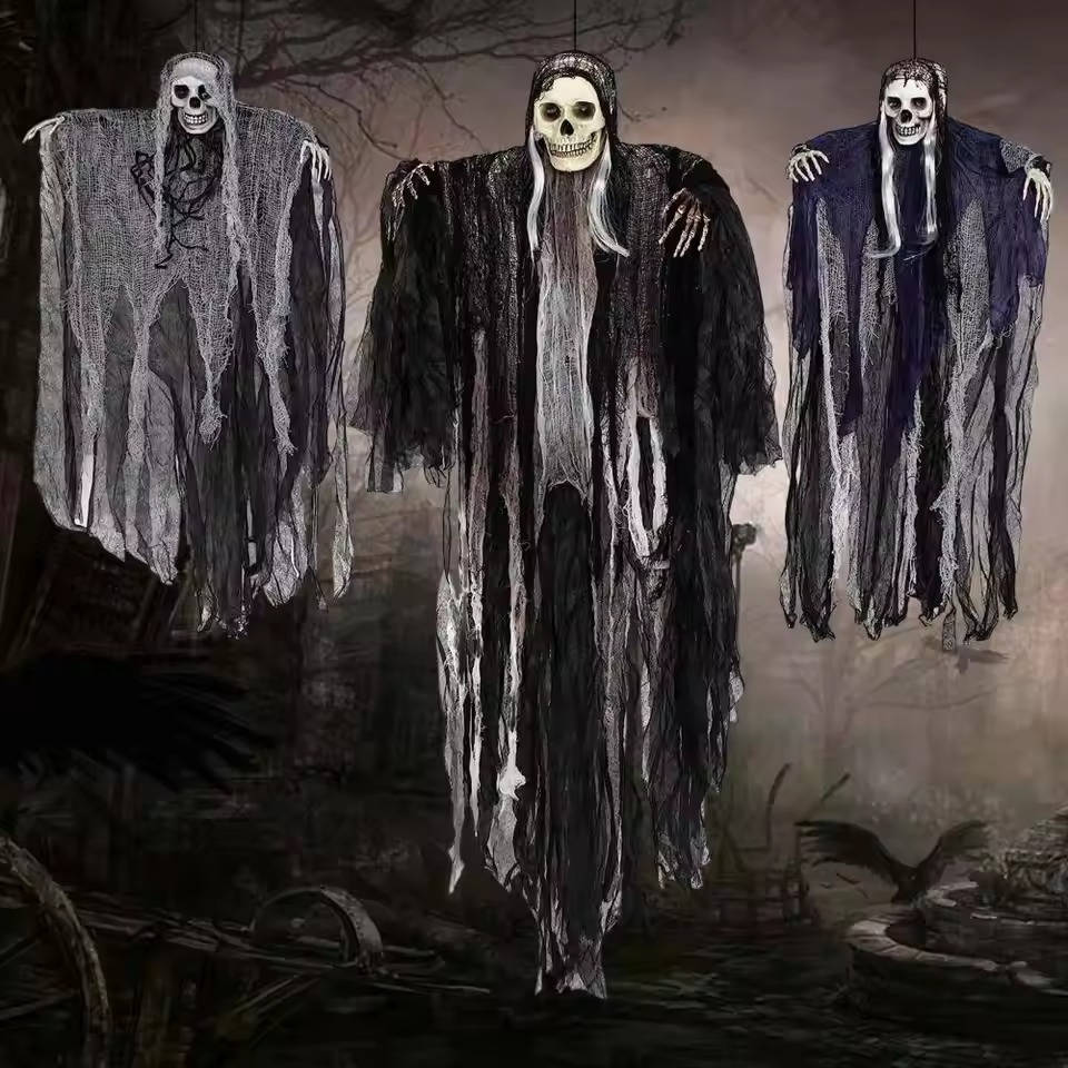 Spooky Halloween Decor Set of 3 Outdoor Indoor Props