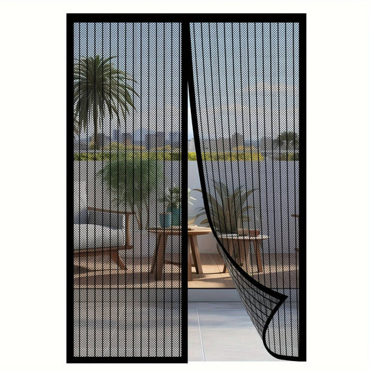 Adjustable Magnetic Mesh Screen Door - Befez