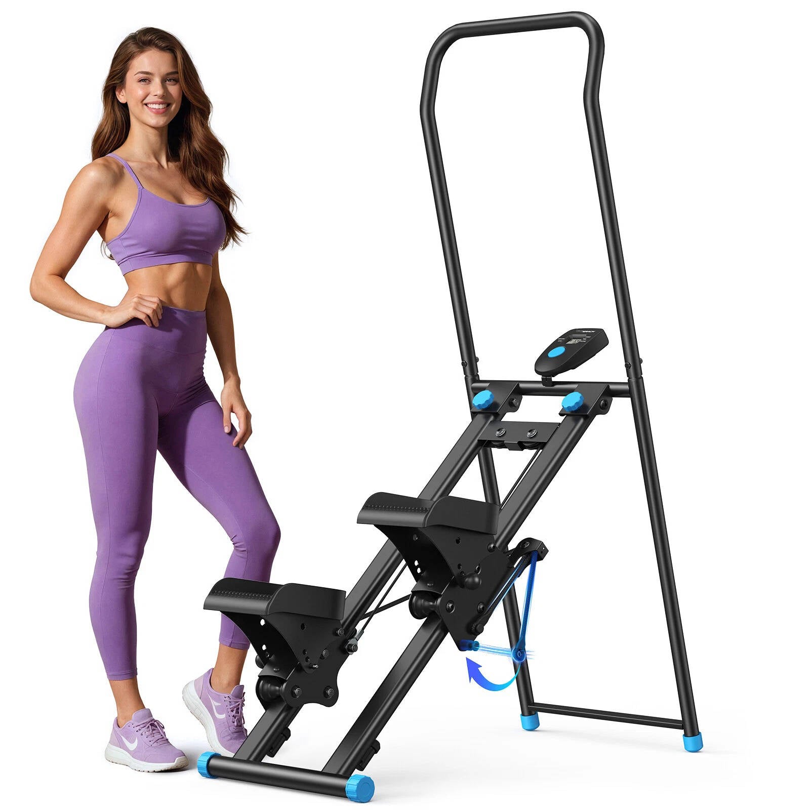 Compact Folding Stair Stepper For Home Use - Befez