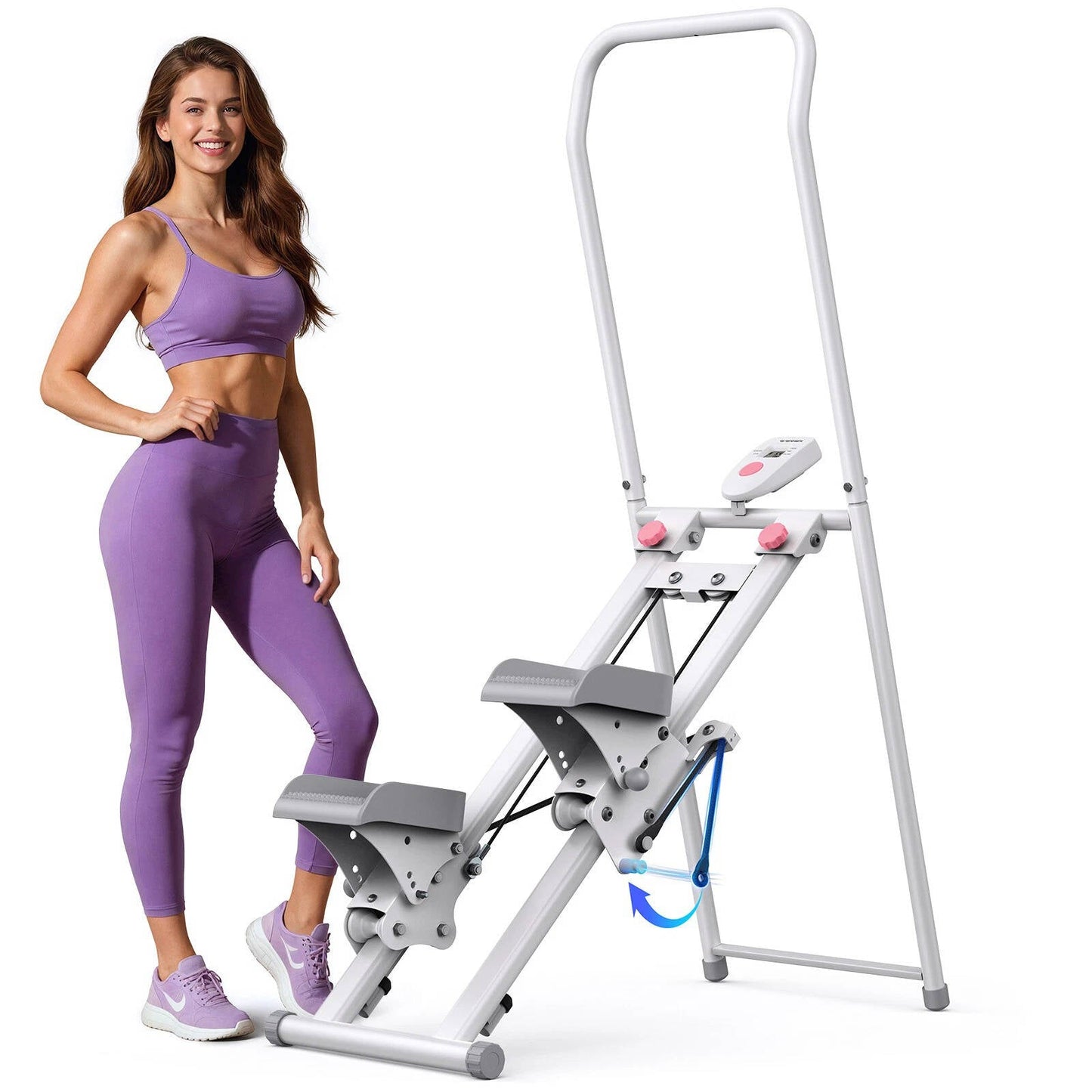 Compact Folding Stair Stepper For Home Use