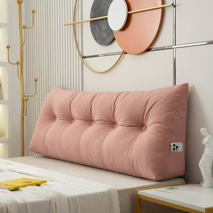 Contoured Support Pillow for Back and Neck Relief