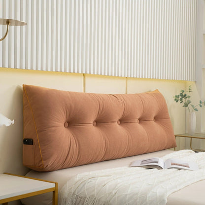Contoured Support Pillow for Back and Neck Relief