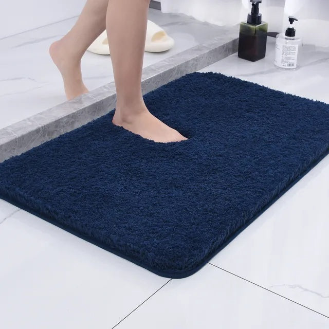 Soft Grip Bathroom Mat Quick Dry Microfiber 50x80cm
