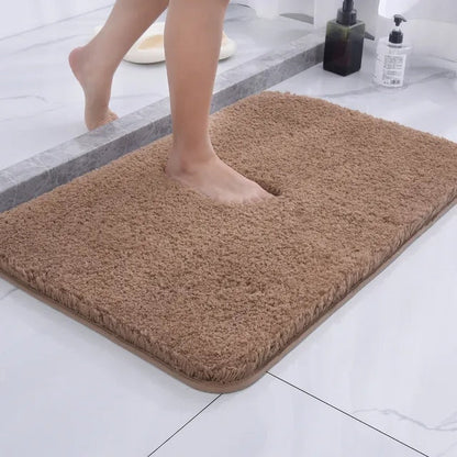 Soft Grip Bathroom Mat Quick Dry Microfiber 50x80cm