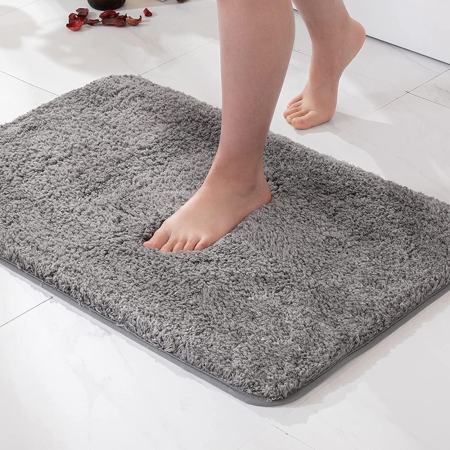 Soft Grip Bathroom Mat Quick Dry Microfiber 50x80cm - Befez