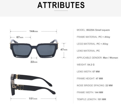 Stylish Black UV Protective Shades