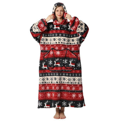 Cozy Oversized Blanket Sweatshirt
