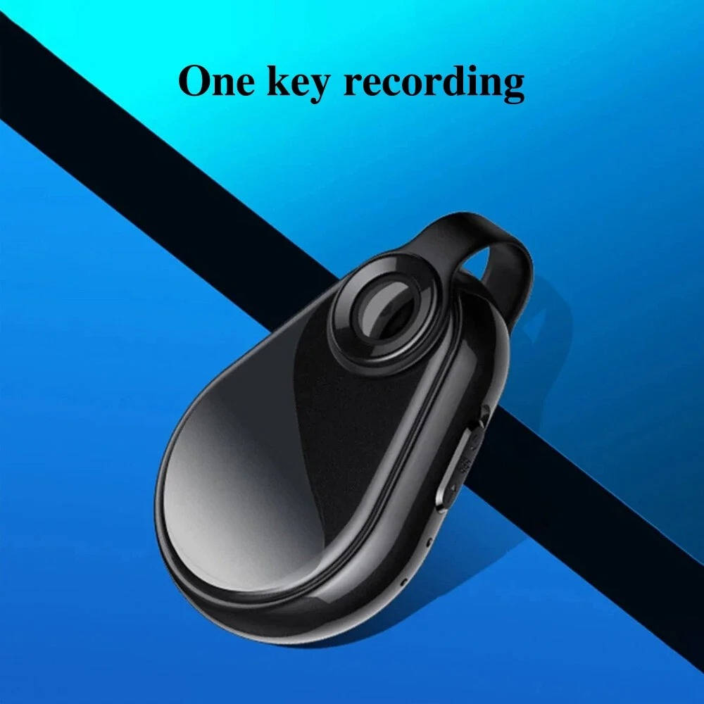 Covert Spy Camera Pendant with Audio Video Recording