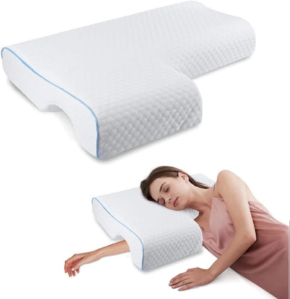 Comfortable Cuddling Pillow for Couples with Armrest