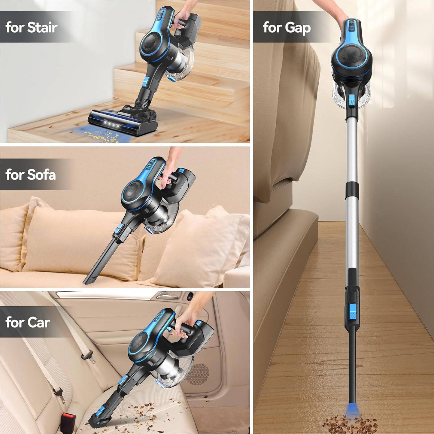 Portable Wireless Home Vacuum Cleaner